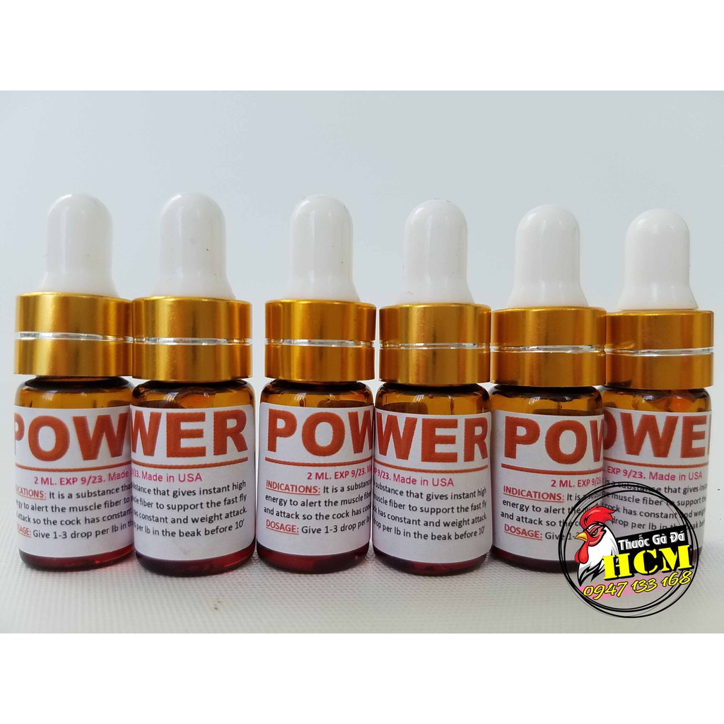Thuốc Gà Đá Power Nhỏ Đá Liền Cao Cấp Giúp Tăng Tốc Độ Đá Bo Lớn