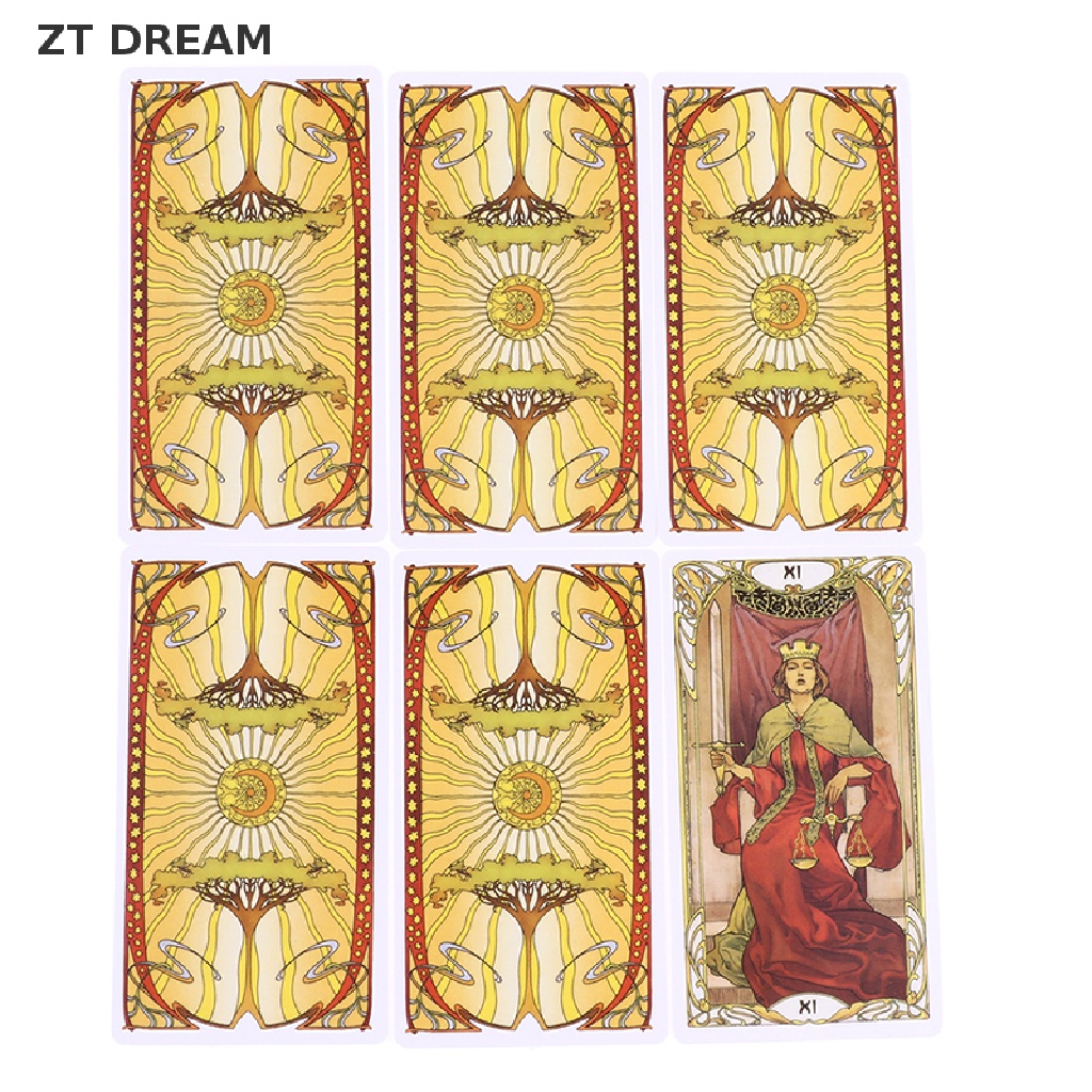 Bộ Bài Tarot Vàng 12 * 7cm 07