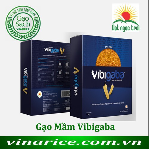 Gạo mầm Vibigaba 1kg - chén cơm nên chén thuốc