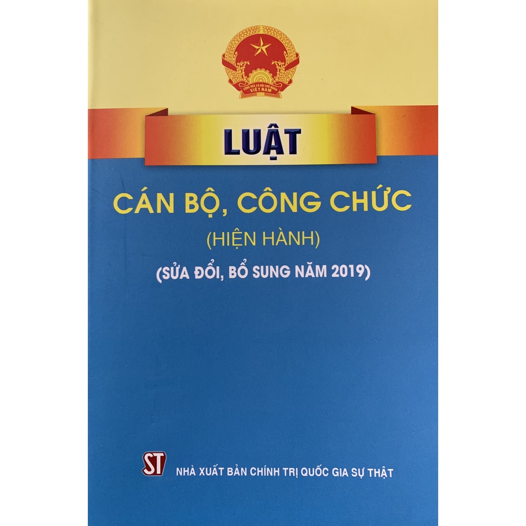 Sách-Luật Cán Bộ, Công Chức