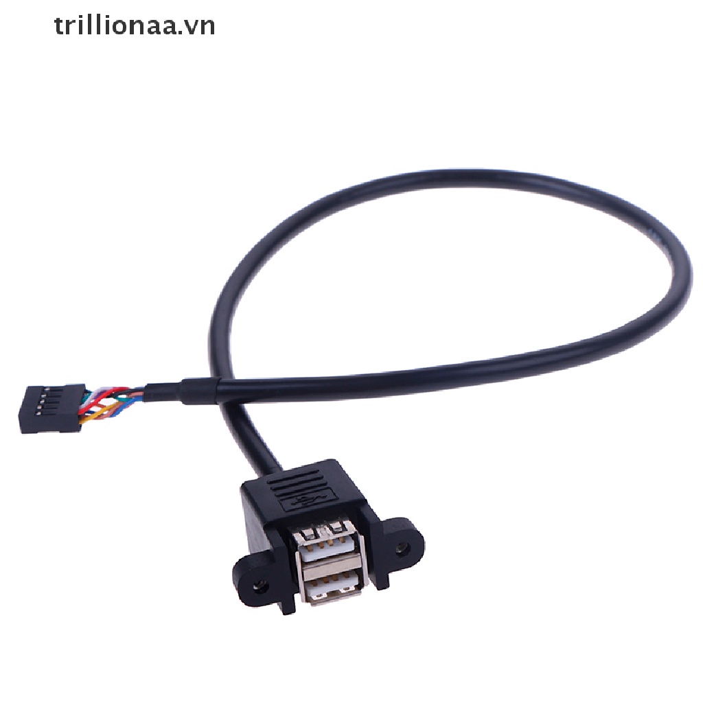 1 Cái Bo Mạch Chủ Mở Rộng 9 Pin Sang 2 Cổng USB 2.0 Cái