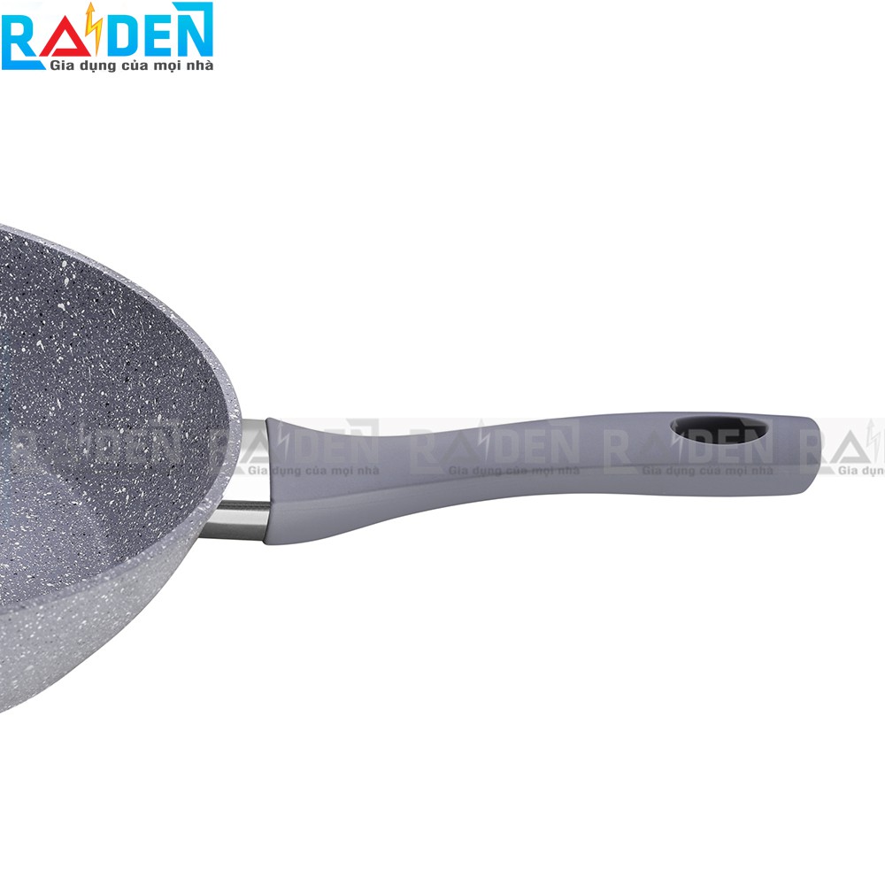 Chảo vân đá từ chống dính sâu lòng Green Cook GCP02-26 đường kính 26cm