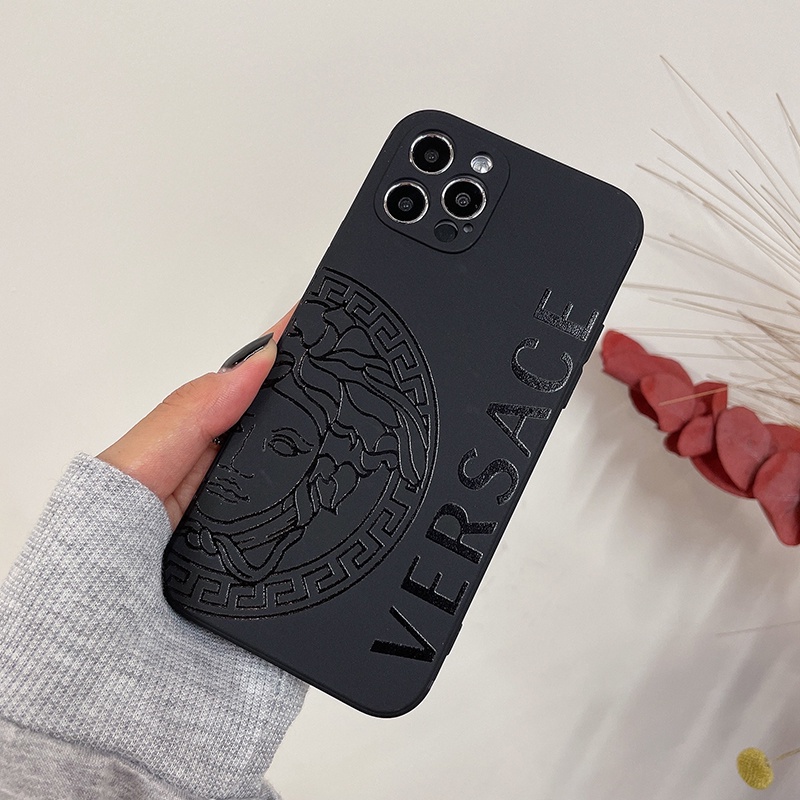 Ốp Điện Thoại Silicon TPU Mềm Nhám Họa Tiết Vẽ Cho iPhone 11 12 13 Pro Max 14 Pro Max 7 8 Plus X XR XS Max