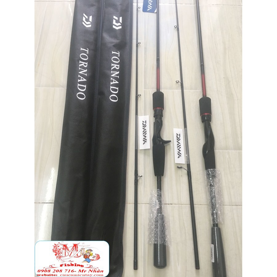 CẦN CÂU LURE DAIWA TORNADO KHOEN FUJI MÁY ĐỨNG VÀ NGANG