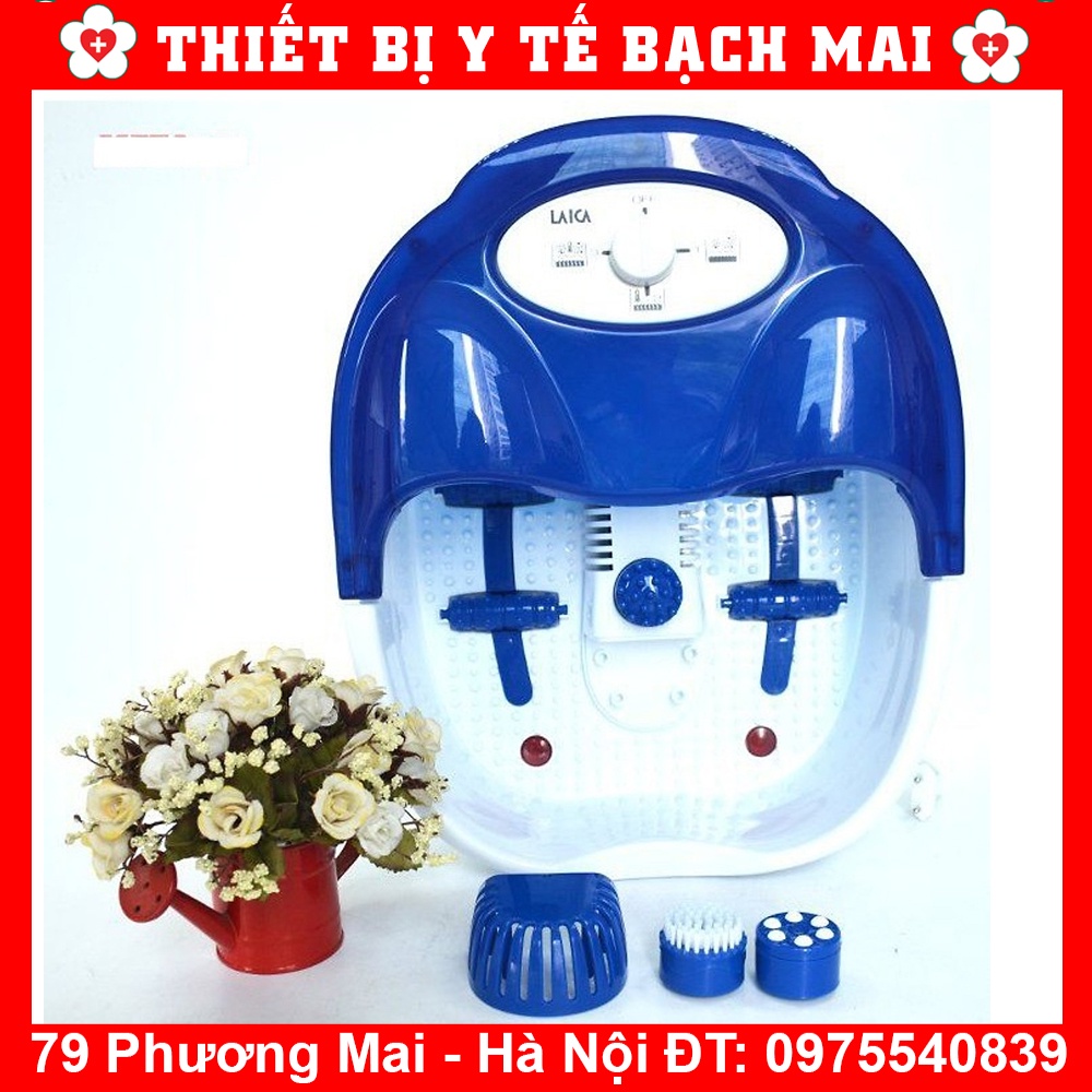 Bồn Massage Chân Hồng Ngoại LAICA PC1301 - Tự Động Làm Nóng Nước, Rung Massage, Sục Sủi Bọt Khí, Hồng Ngoại