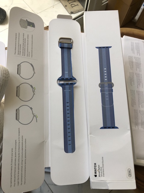 [Mã 157ELSALE hoàn 7% đơn 300K] Dây Apple Watch Chính Hãng/Tháo Máy