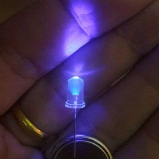 Led 5mm tím uv
