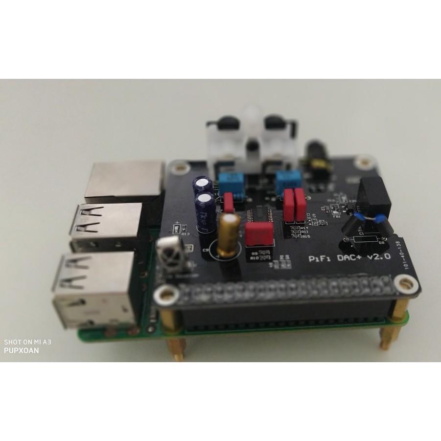 Bộ kit Music server Raspberry + Hifi Berry DAC+