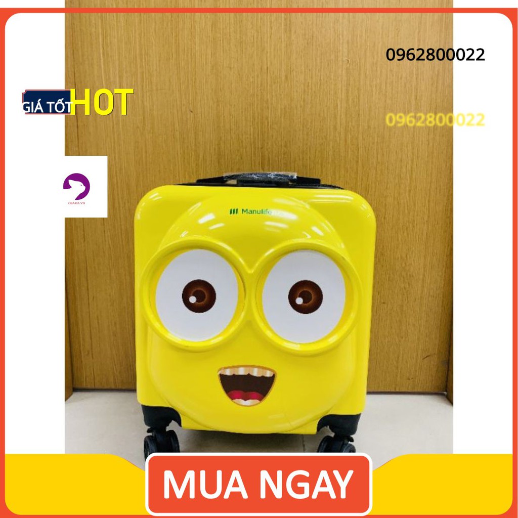 (quà tặng Kh Manulife) -Valy MINION🌹