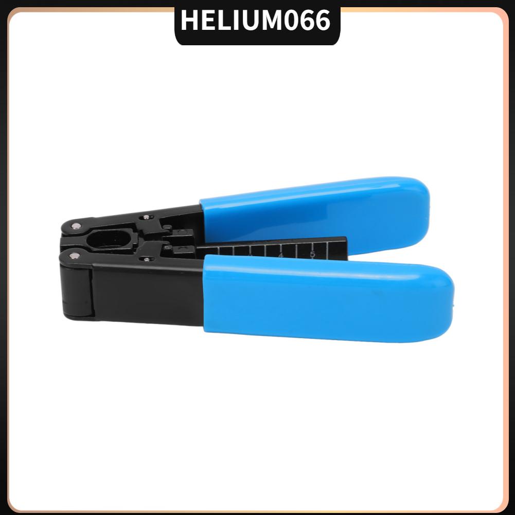 Helium066 Fiber Optic Stripper Coating Stripping Pliers Wire Cable Cutter Industrial Power Hand Tool