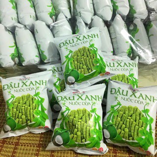 Lốc 10 gói Oishi đậu xanh nước cốt dừa 16g