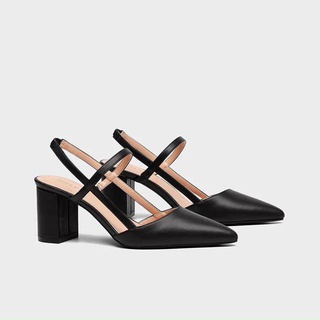 Giày sandal gót vuông MZG03