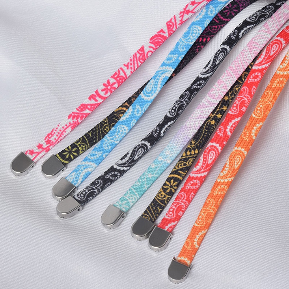 1 Cặp Dây Giày Co Giãn Không Cần Buộc 120CM Cho Trẻ Em Và Người Lớn