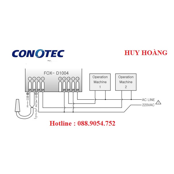 Đồng hồ nhiệt Fox-D1004 rẻ nhất tại Việt Nam