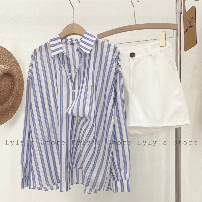 SET ÁO SƠ MI XANH MIX SOOC