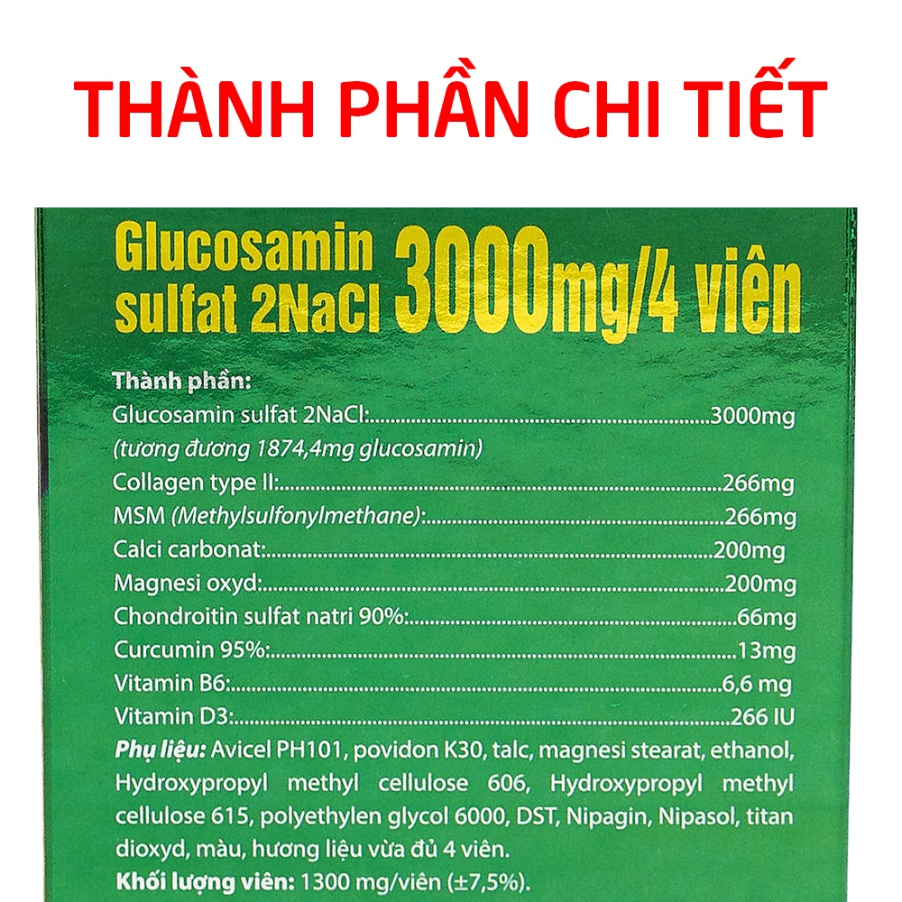 Viên xương khớp Yest Maxx ROXTECH giảm đau nhức mỏi xương khớp - 60 viên
