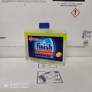 Dung dịch vệ sinh máy rửa chén Finish 250ml