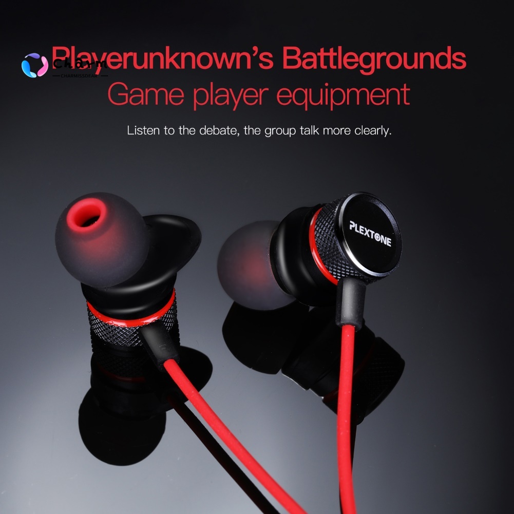 [CM] Availble PLEXTONE G15 3.5mm Wired In-Ear Earphone Volume Control Game Headphone with Mic