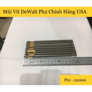 Mũi Vít DeWalt Chính Hãng Ph2 152mm