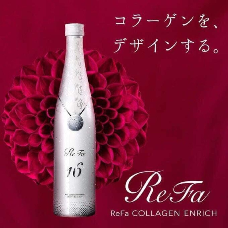 (Hàng Chính Hãng) Nước uống đẹp da Collagen Refa Enriched 16 Nhật 480ml