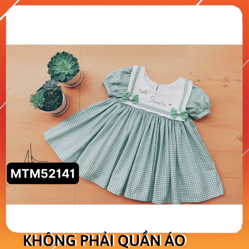 Rập Váy Cho Bé Gái MTM52141 (Rập Giấy Đầm Trẻ Em)
