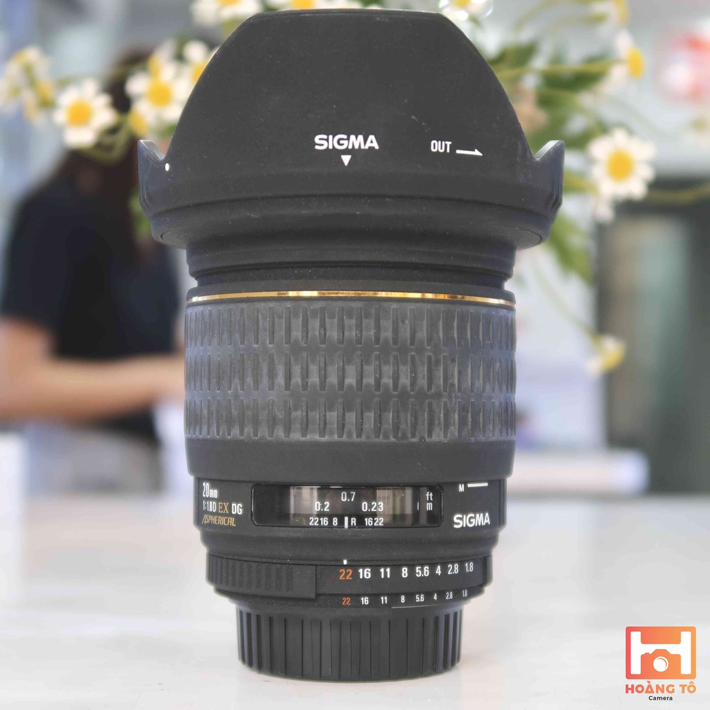 Ống kính Sigma 20mm F1.8 EX DG Aspherical RF for Nikon cũ