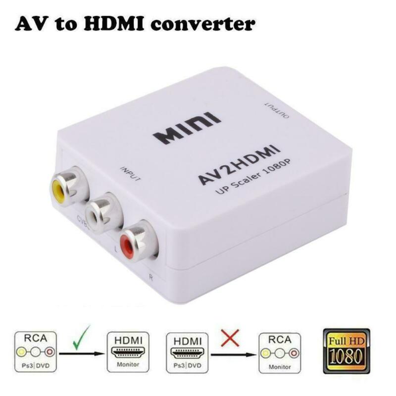 Cáp Chuyển Đổi 0inut Av Rca Sang Hdmi 1080p Cầu Thangr + Usb Z3Q7 | BigBuy360 - bigbuy360.vn