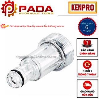 Cút nhựa lọc nối nhanh đầu hút nước máy xịt rửa xe bao bền