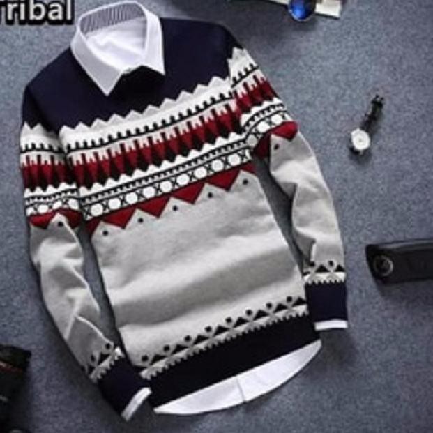 Áo Sweater Dệt Kim In Chữ Kdu.10Ap21 "Thời Trang Cho Nam | BigBuy360 - bigbuy360.vn
