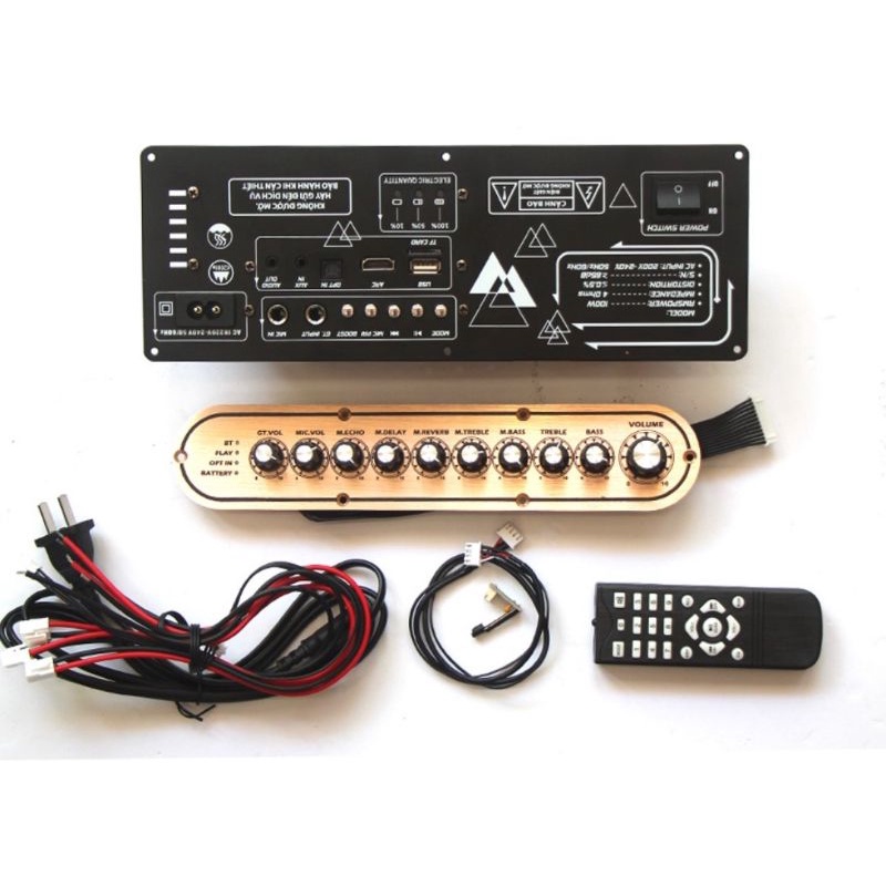 MẠCH LOA KÉO XÁCH TAY MẠCH LOA K10 100W CÓ ECHO REVERB SIÊU HAY ( CHƯA KÈM MIC )