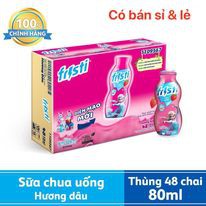 SỮA CHUA UỐNG FRISTI - VỊ DÂU 80ML