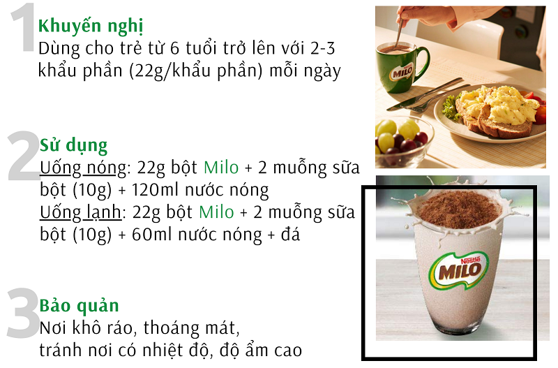 Bột thức uống lúa mạch Milo Active Go hộp 285g