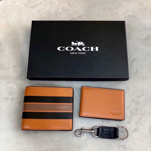 Ví nam COACH (AUTH) full box