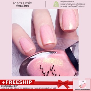 A59 Sơn Móng Tay Nail Styler A59 - Màu hồng nhạt đào ngọc trai kim tuyến nhũ lấp lánh dễ thương đơn giản