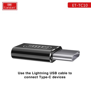 Đầu Chuyển Lightning Sang Type C Earldom TC10