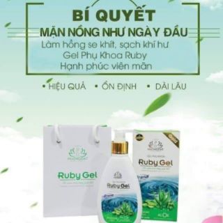 GEL PHỤ KHOA THIÊN NHIÊN RUBY GEL mở