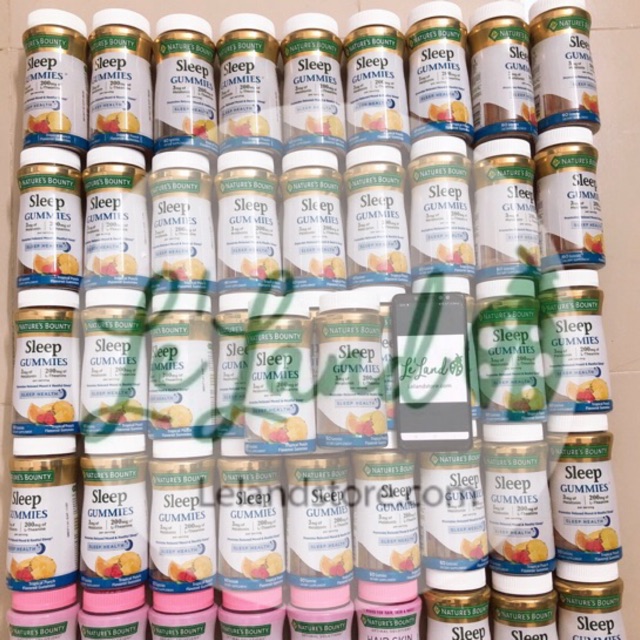 Hàng sẵn- Bill mỹ- Kẹo ngủ sleep Gummies Nature's Bounty săn sale 60 viên