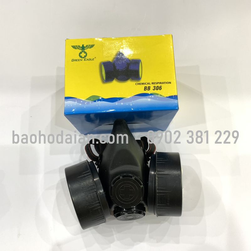 Mặt nạ phòng độc Green Eagle BB.306 (2 phin)