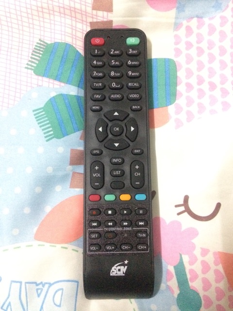 Remote Đầu Thu SCTV