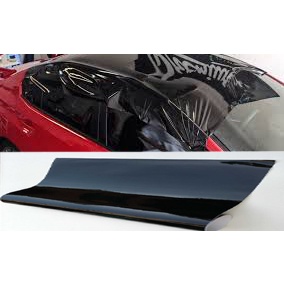 Cuộn decal đề can decan đen bóng dán trang trí ô tô xe máy, điện thoại- 100cmx 120cm