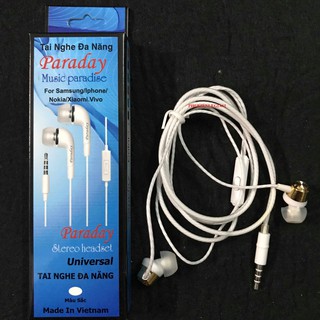 Tai nghe jack 3.5mm Paraday mã TR N95