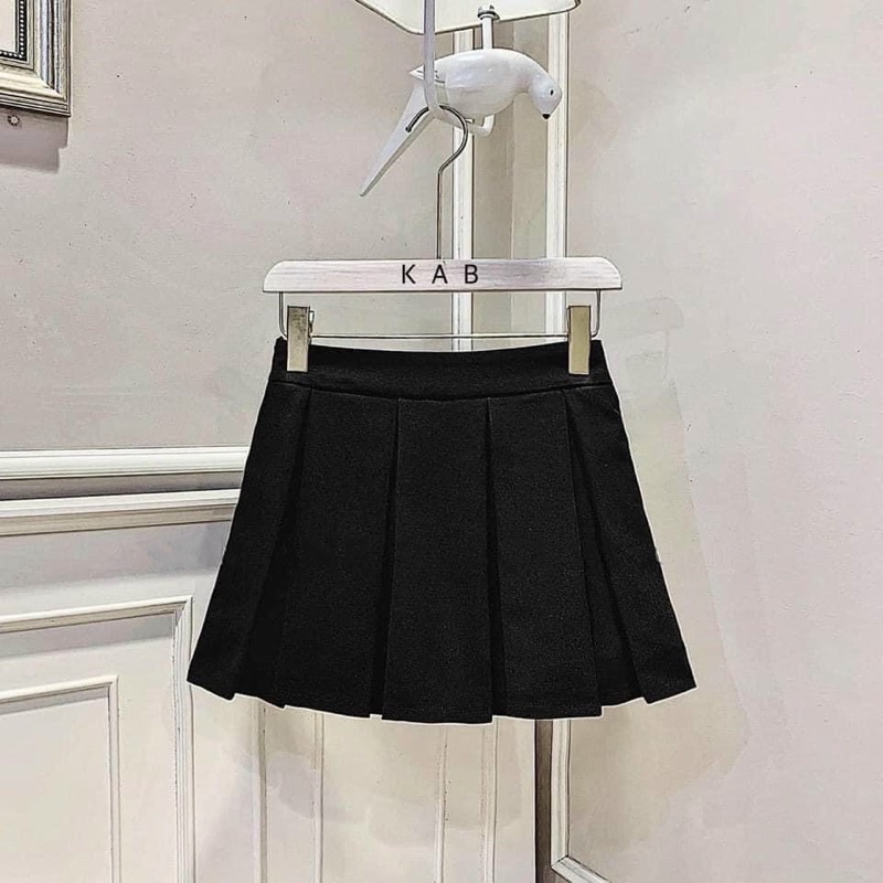  chân váy xếp ly, chân váy nữ đen chất umi cao cấp | BigBuy360 - bigbuy360.vn