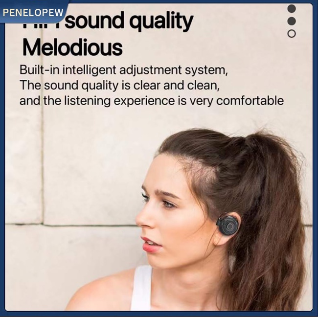 Tai Nghe Bluetooth 5.2 Không Dây Tws pw S660 Tws Cảm Ứng Thông Thoáng