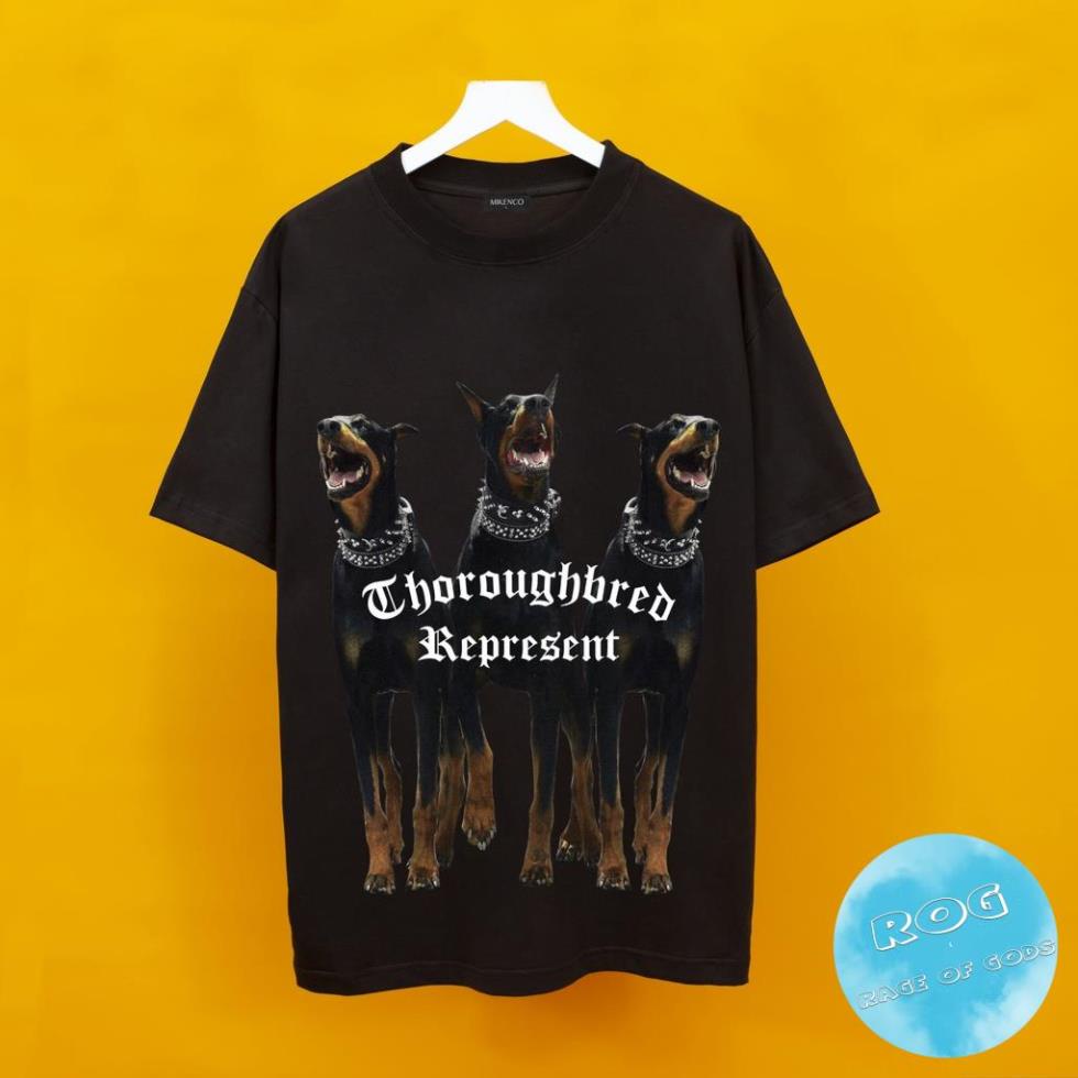 Áo thun tay lỡ MIKENCO 3 Dog Streetwears SG , Áo thun unisex nam nữ from rộng oversize chất liệu cotton