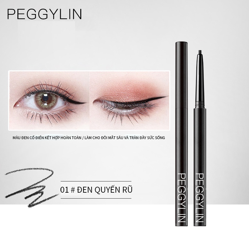 Bút kẻ mắt dạng lỏng nhanh khô màu đen lâu trôi không thấm nước Matte 30g KB-YXJB