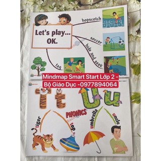 Combo Flashcard  và  Mindmap  Smart Start Lớp 2- Ép plastics bền đẹp