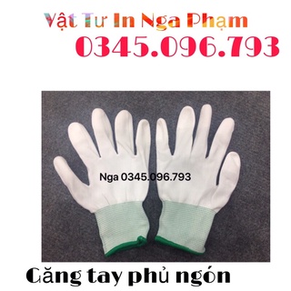 Combo 12 đôi Găng tay PU phủ ngón