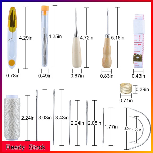 1 Set 29 Kim May Vải Bố Và Da Chuyên Dụng