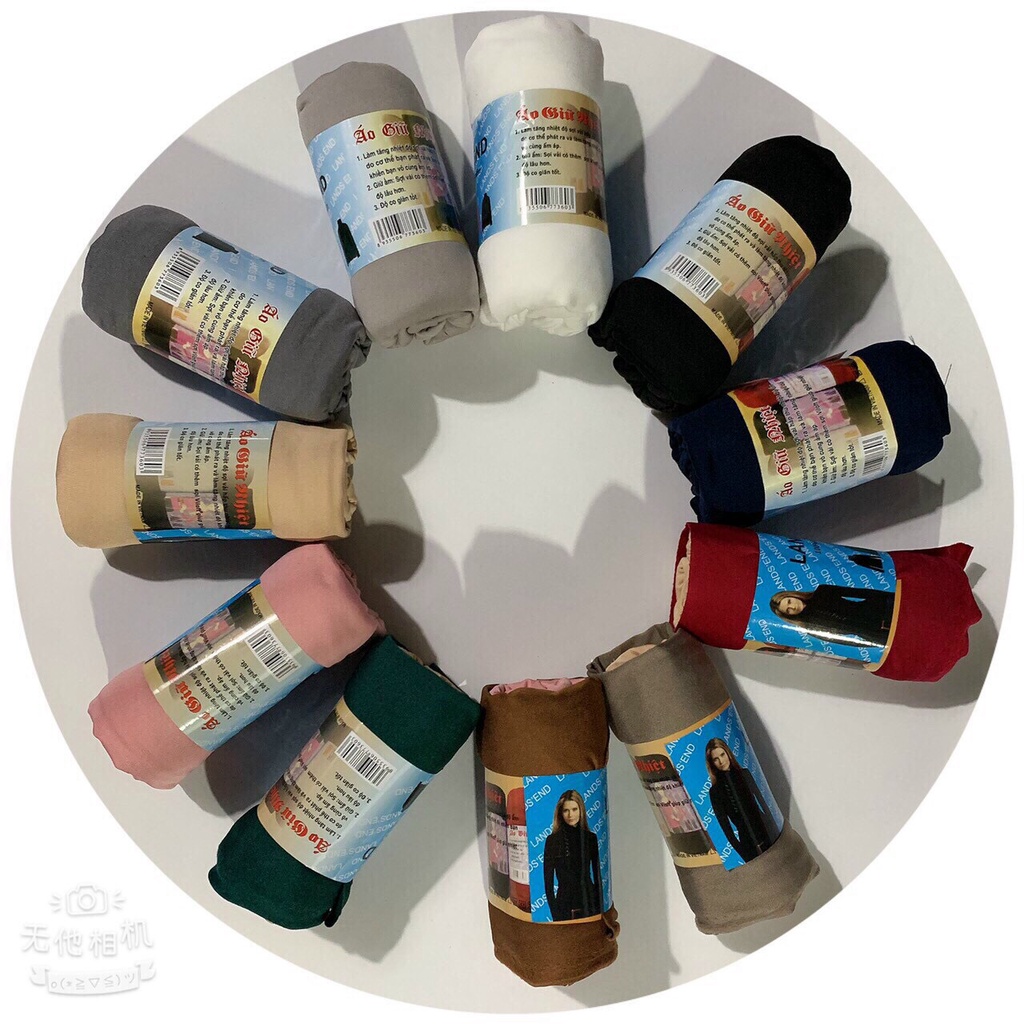 Áo giữ nhiệt nữ cổ 3 phân lót nỉ