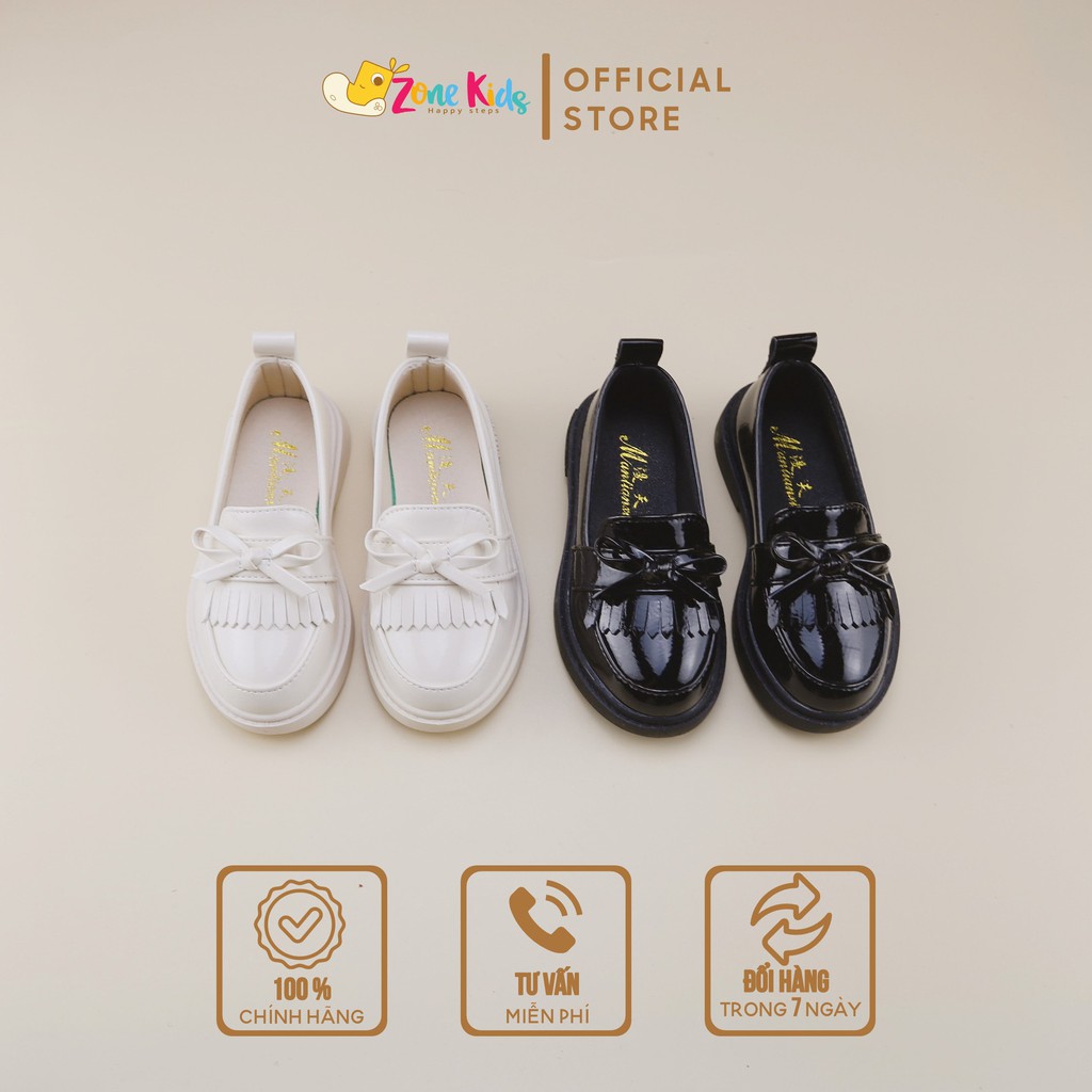Giày búp bê đính nơ cá tính cho bé gái Zonekids - A61